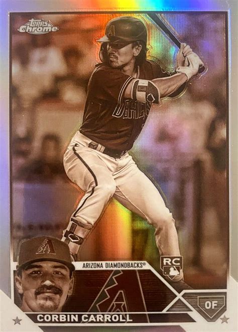 Corbin Carroll 2023 Topps Chrome 95 Sepia Refractor Price Guide