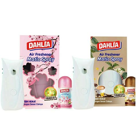 Jual Box Set Dahlia Air Freshener Matic Spray Matic Refill