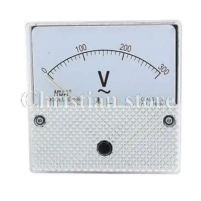 Square Analog Volt Voltage Voltmeter Panel Meter Gauge Ac V Voltage