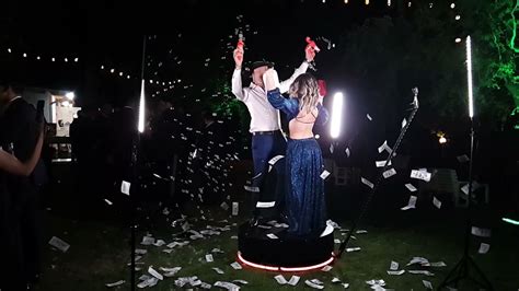 High Stable Slow Motion 360 Video Booth Selfie Point For Wedding