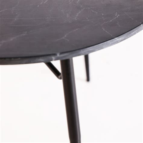 Bardi Coffee Table In Black Colour Contemporary Style Made Of Iron