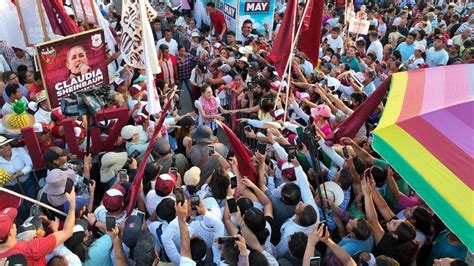 Respaldan A Sheinbaum M S De Mil Personas Durante Gira Por Campeche