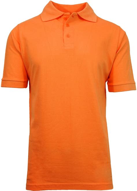 Camisas Polo Naranja Manga Corta Manga Adulto Tama Os M Mercado Libre