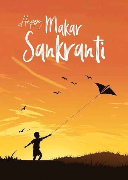 Ilustraci N Del Feliz Festival De Makar Sankranti En La India Archivo