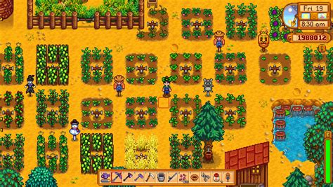 Stardew Valley Scarecrow Range