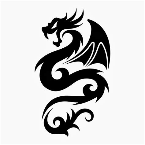 Printable Dragon Stencil Printable Templates