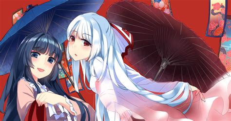 Touhou Project Touhou Imperishable Night Fujiwara No Mokou 例大祭新刊表紙