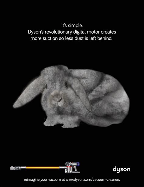 Dyson Dust Bunny Print Ad Campaign On Behance