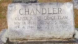 Grace H Elam Chandler M Morial Find A Grave