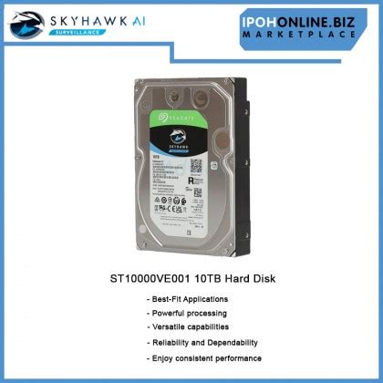 Seagate Skyhawk Ai Tb Rpm Sata Iii Internal Cctv