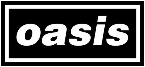 Pin by Edie Higgins on stickers / prints | Rock band logos, Oasis logo ...