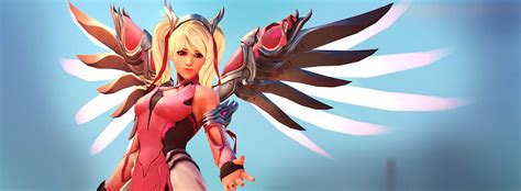 Overwatch Pink Mercy Skin for Charity