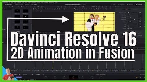 Davinci Resolve 16 How To Make A 2D Cartoon Animation In Fusion YouTube