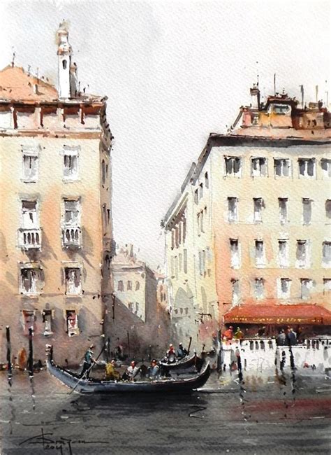 Corneliu Dragan Targoviste Watercolor Art Watercolor Artists Targoviste