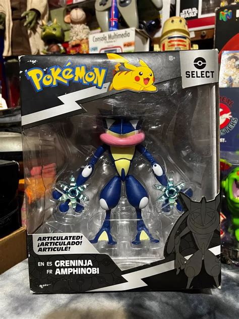 Pokemon Select Figura Greninja Articulado 2021 Mebuscar México