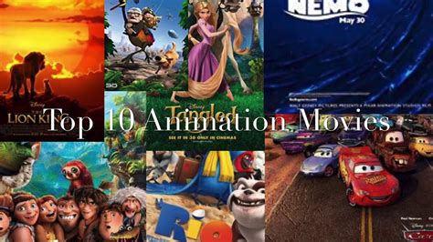 Top 10 Animation Movies For Kids Part 1 Best Animation Movies For