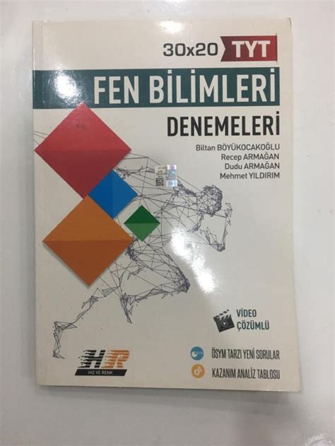 Hiz Ve Renk Tyt Fen B L Mler Bran Denemes Kitap