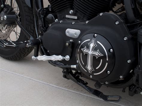 Derby Cover For Harley Davidson Sportster Darkside Edition Precision