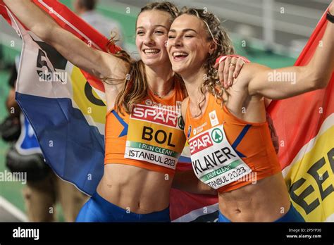 Femke Bol G And Lieke Klaver S Celebrate After The Womens