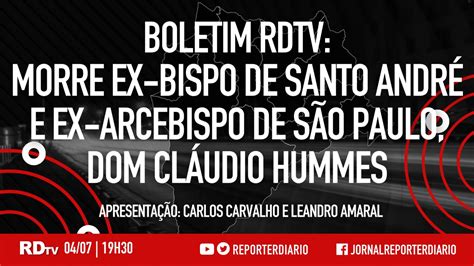 Ao vivo Boletim RDtv 04 07 2022 às 19h30