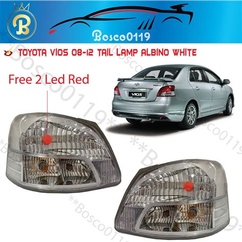 Toyota BELTA VIOS DUGONG Ori Design ALBINO Tail Light Tail Lamp NCP93