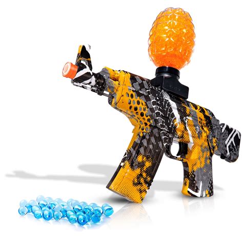 Buy J SHOOTER AKM Gel Ball Blaster With Safety Goggles Automatic Toy