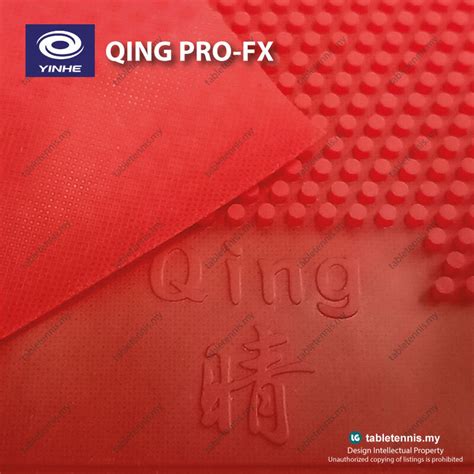 Yinhe Qing Pro-FX Solidify Long Pimples Table Tennis Rubber Getah Ping ...