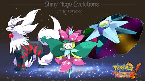 Mega Evolved Starters Shiny Forms Revealed! : r/pokemonphoenixrising