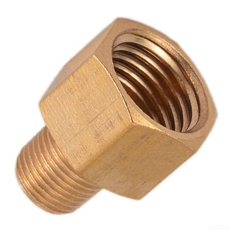 Brass BSP NPT Adapter 1 8 Male BSPT To 1 4 Female NPT Brass Pipe