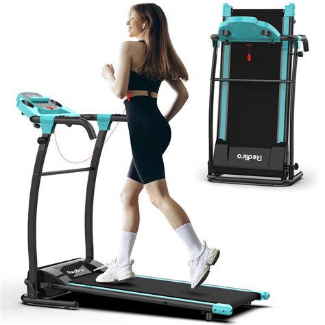 Redliro Folding Treadmill For Home Compact Electric Walking Machine Lcd