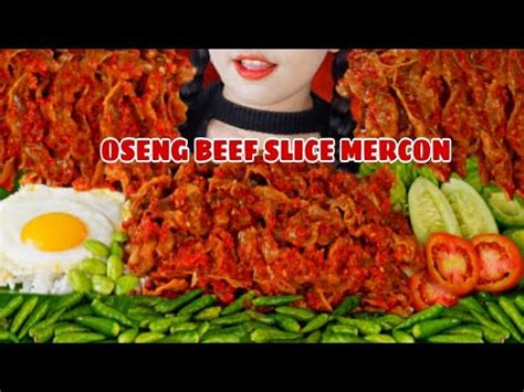 Juicy Parah Asmr Oseng Beef Slice Sambel Mercon Pake Pete Dan Pare