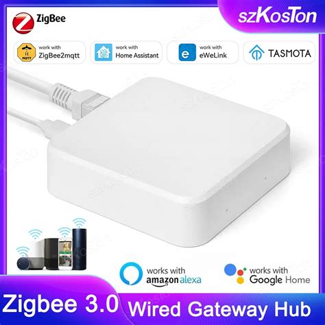 Concentrador De Puerta De Enlace Con Cable ZigBee 3 0 Control Por