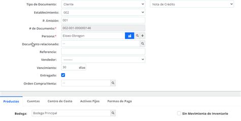 Registrar Nota De Cr Dito De Tipo Proveedor Portal De Clientes Siigo