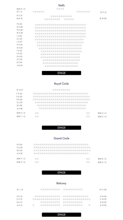 Wyndham's Theatre - Seating Plan