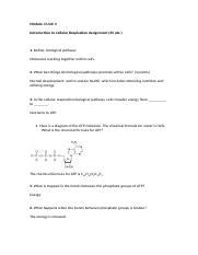 Introduction To Cellular Respiration Assignment Docx Module Unit