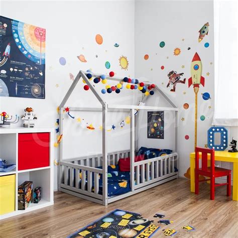 Toddler Floor Bed, Toddler Rooms, Baby Boy Rooms, Baby Room, Toddler ...