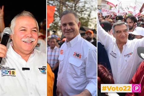 Arrancan campañas en Tamaulipas tres candidatos van por la gubernatura