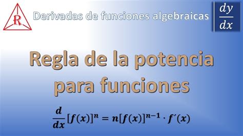 Regla De La Potencia Para Funciones Ejemplos Cálculo Diferencial