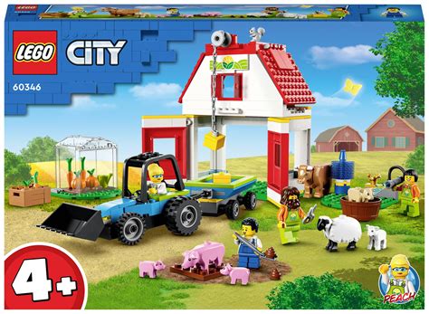 LEGO CITY 60346 Bondegård med dyr Conradelektronik dk