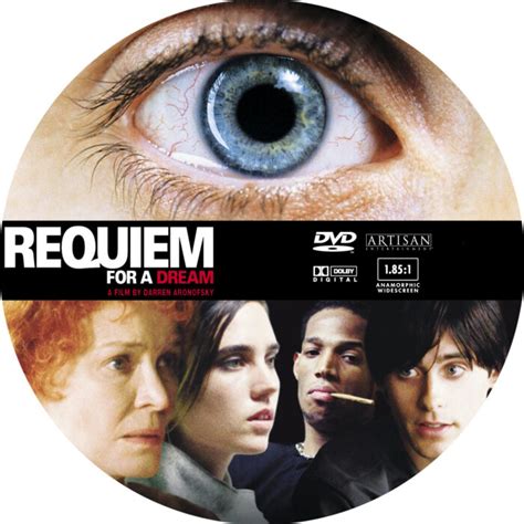 Requiem For A Dream 2000 Dc R1 Movie Dvd Cd Label Dvd Cover