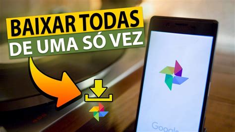 Como BAIXAR TODAS FOTOS e VÍDEOS do GOOGLE FOTOS de uma vez pelo