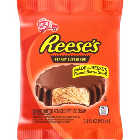 Good Humor Reeses Peanut Butter Reduced Fat Ice Cream Bar 3 3 Fl Oz