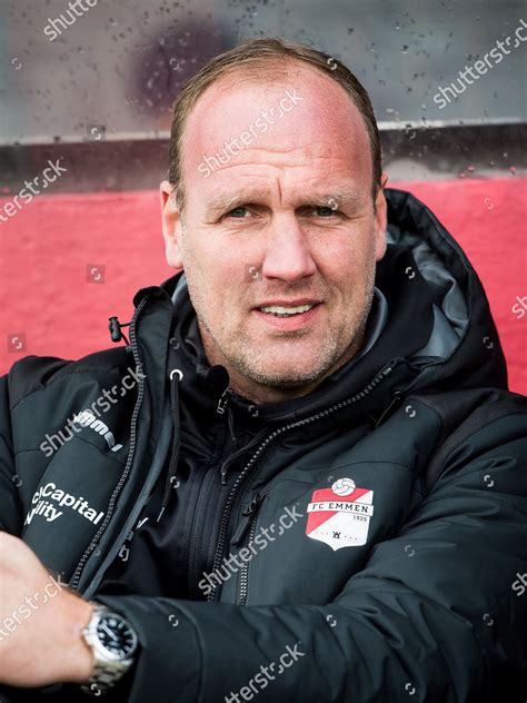 Fc Emmen Trainer Manager Dick Lukkien Editorial Stock Photo Stock