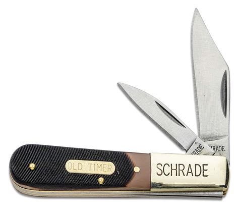 Schrade Old Timer Delrin Barlow Knife 325 Closed Knifecenter