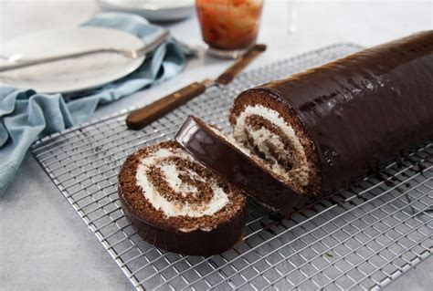 Chocolate Swiss Roll Cake Recipe Swans Down® Cake Flour