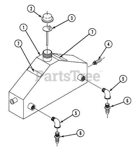 Snapper 2010 Snapper Zero Turn Mower Unistat Drive 20hp Oil Tank Parts 1810 And 2010 Parts