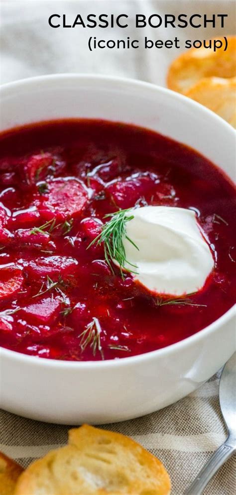 This Is A Classic Ukrainian Borscht Recipe Just Like Moms Everyone