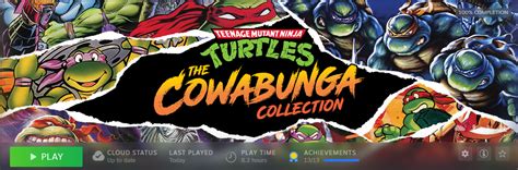 17 TMNT Cowabunga Collection : r/steamachievements