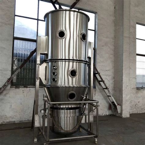 Fluidized Bed Dryer Drying Machine High Efficiency Top Spray Fluid Bed