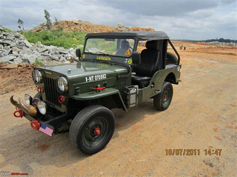 1988 Mahindra Cj 500d 4wd Diesel Jeep Team Bhp